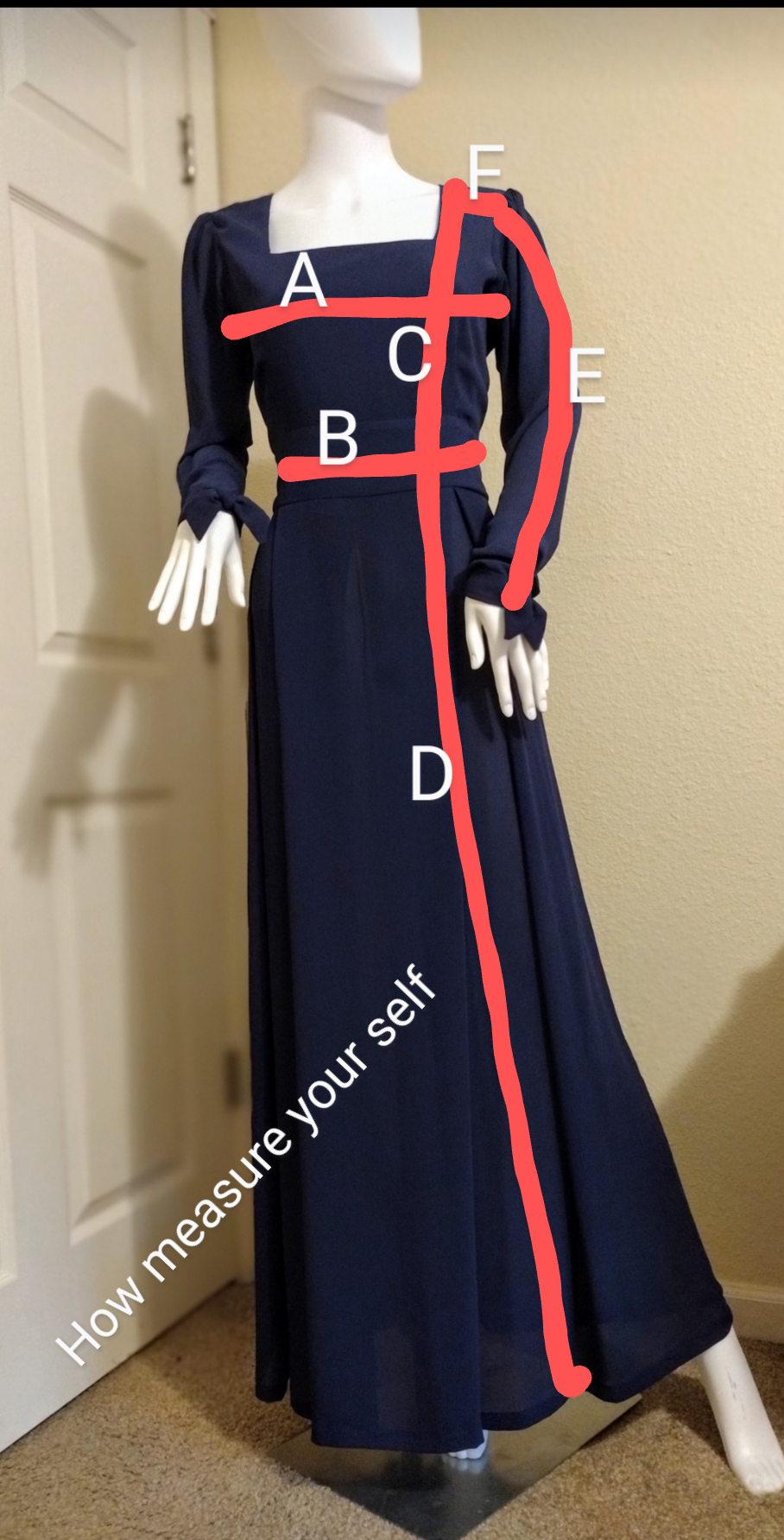 Maxi Dress (Belt Wrap-around)